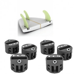 Genuine FCS X2 Surfboard Plugs Set