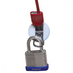 Lockjaw Surfboard Travel Lock - Leash Plug