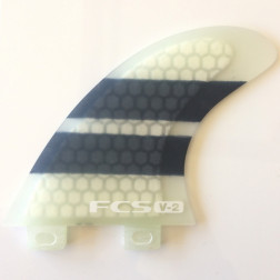 FCS V2 K2.1 PC Tri Surfboard Fin set