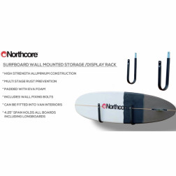 Northcore Van or Wall Surfboard Rack