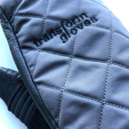 Transform The Heritage Snowboard Mitts Charcoal Black