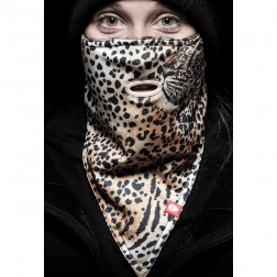Airhole Ski and Snowboard Mask Womens S1 Leopard Print