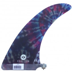 Koalition Tie Dye Longboard Fin 8.5 inch
