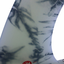 Koalition Tropical Leaves Longboard Fin 8.5 inch