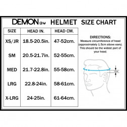 Demon Phantom Ski Helmet with Brainteaser Audio Grey