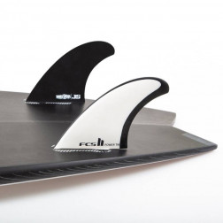FCS II JS Power Twin PG Twin Surfboard Fin Set