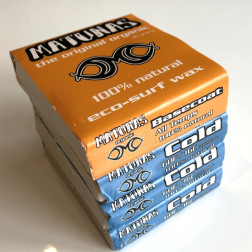 Matunas Base and 3 Cold Top Coat Surf Wax 4 Pack
