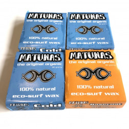Matunas Base and 3 Cold Top Coat Surf Wax 4 Pack