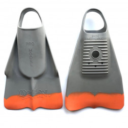 DaFiN Swim Fins Grey Orange