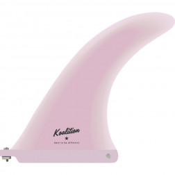 Koalition California Longboard Fin 9 inch Pastel Pink