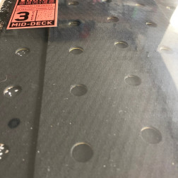 Gorilla Skinny Mid Deck 3 Black Pad