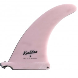 Koalition California Longboard Fin 7 inch Pastel Pink