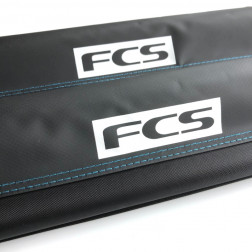 FCS Aero Roof Bar Pads Black Blue 740mm