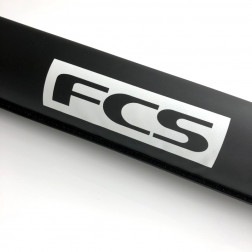 FCS Round Roof Bar Pads Black Blue 740mm
