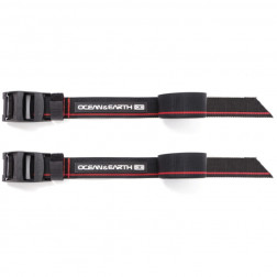 Ocean Earth Surfboard Tie Down Straps 8ft