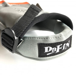 DaFin Deluxe Padded Fin Or Flipper Savers Grey