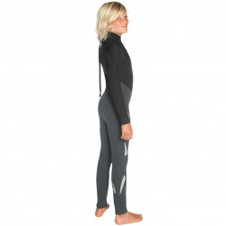C-Skins Junior Legend 5/4/3mm Wetsuit Back Zip Black