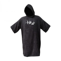 Tiki Beach Changing Robe Adult Black