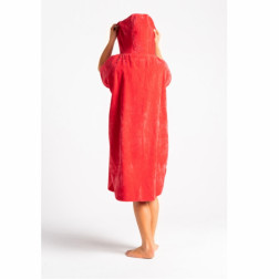 Robie Robes Beach Changing Poncho Medium Coral