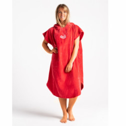 Robie Robes Beach Changing Poncho Medium Coral
