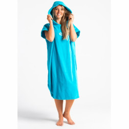 Robie Robes Beach Changing Poncho Small Blue Atoll
