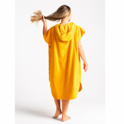 Robie Robes Beach Changing Poncho Small Saffron