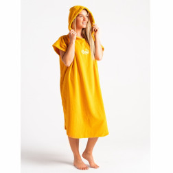 Robie Robes Beach Changing Poncho Small Saffron