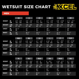 Xcel Wetsuits Comp X 4/3mm TDC Wetsuit
