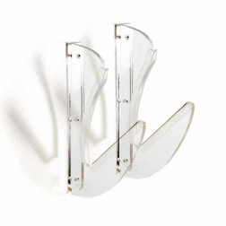 Ocean Earth Invisible Surfboard Wall Display Mount Horizontal Rack