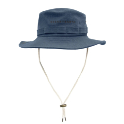 Ocean Earth Wide Brim Sun Hat Petrol Blue