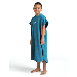 Robie Robes Beach Changing Poncho Junior Petrol Blue