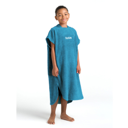 Robie Robes Beach Changing Poncho Junior Petrol Blue