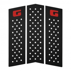 Gorilla Modern Heritage Mid Deck Front Foot Pad Black Red