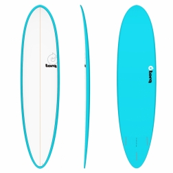 Torq 7ft6 Mini Mal Surfboard Package Blue Pinline