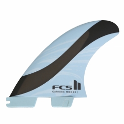 FCS II Carissa Moore CM Surfboard Fins Large Blue
