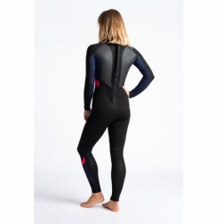 C-Skins Element 3/2mm Womens Wetsuit Black Slate Black Coral