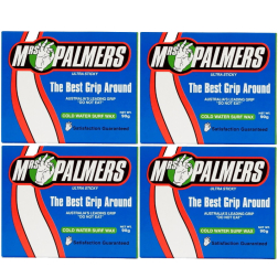 Mrs Palmers Surf Wax Cold Water - 4 Block Pack