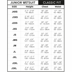 C-Skins Junior Legend 5/4/3mm Wetsuit Back Zip Black