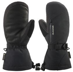 Dakine Leather Sequoia GoreTex Ski Mitts Black