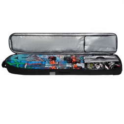 Dakine Fall Line Ski Roller Bag Black