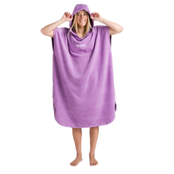 Robie Robes Beach Changing Poncho Medium Orchid