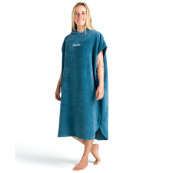 Robie Robes Beach Changing Poncho Large Petrol Blue