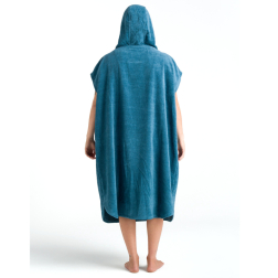 Robie Robes Beach Changing Poncho Small Petrol Blue