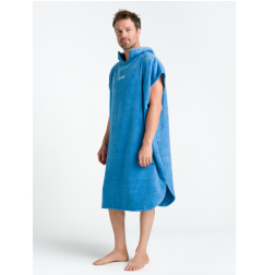 Robie Robes Beach Changing Poncho Large Cornflower Blue