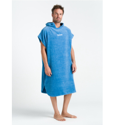 Robie Robes Beach Changing Poncho Large Cornflower Blue
