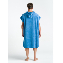 Robie Robes Beach Changing Poncho Large Cornflower Blue