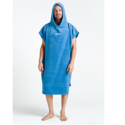 Robie Robes Beach Changing Poncho Large Cornflower Blue