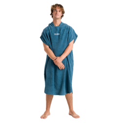 Robie Robes Beach Changing Poncho Large Petrol Blue