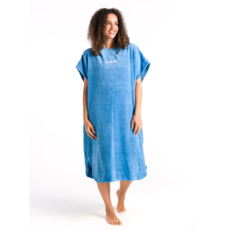 Robie Robes Beach Changing Poncho Medium Cornflower Blue