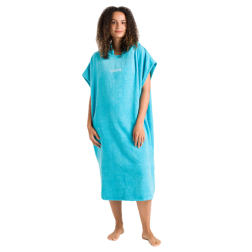 Robie Robes Beach Changing Poncho Medium Hawaiian Blue